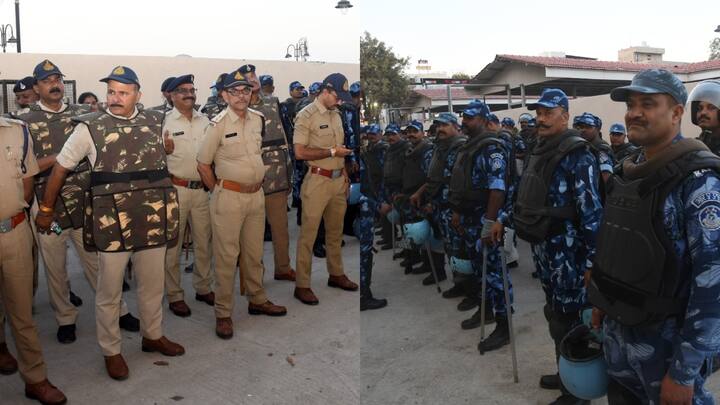 Holi 2025: इंदौर जिले के महू में हाल ही में पथराव की घटना के बाद सांप्रदायिक तनाव की स्थिति देखने को मिली थी. इसके बाद यहां सुरक्षा के इंतजाम और भी ज्यादा पुख्ता कर दिए गए हैं.