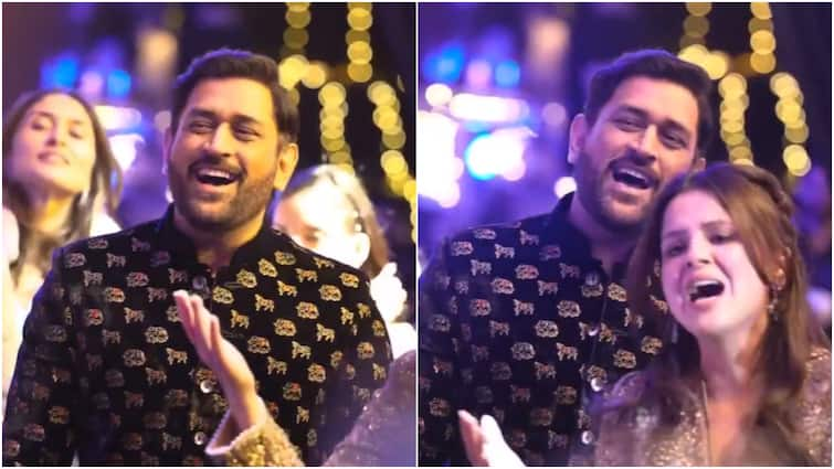 MS Dhoni, Sakshi Dance On 'Tu Jaane Na' Song At Rishabh Pant's Sister's Wedding: WATCH