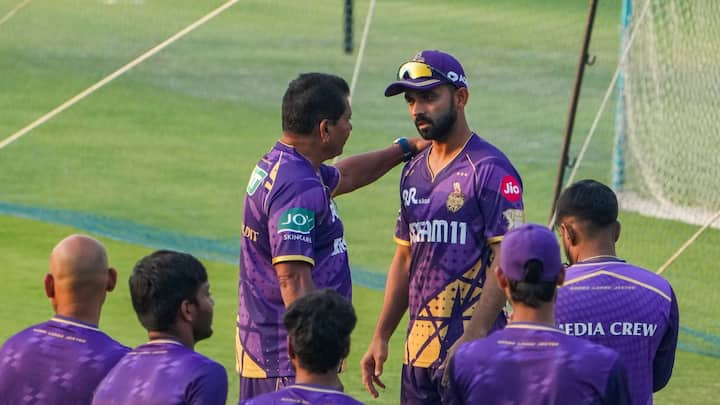 রাহানে-নারাইন জুটিকে দিয়ে ওপেন করিয়ে চমক দিতে পারে কেকেআর। রাহানে নিজে কী চান, সেটাও অবশ্য সেক্ষেত্রে গুরুত্বপূর্ণ হবে। ছবি - পিটিআই ও কেকেআর