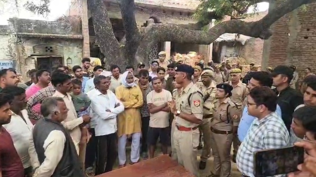 अलीगढ़ के शेखुपुर सटकना गांव में माहौल बिगाड़ने की कोशिश, पुलिस प्रशासन सतर्क