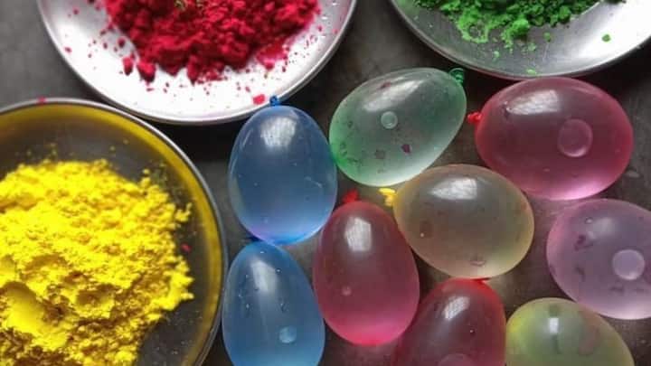 Avoid aiming at face with balloons or water guns. (Image Source: Pinterest/ aaradhyasaxena22082021)