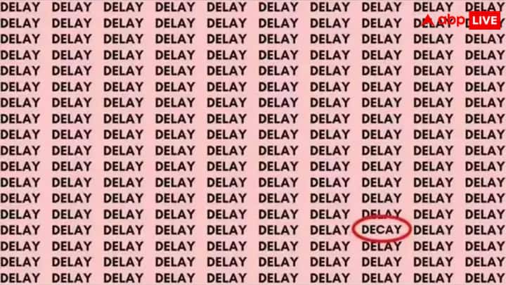 https:= Decay in Sea of Delay can be detected in 10 seconds in picture under Optical Illusion