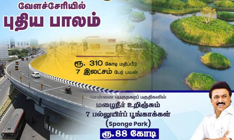 TN Budget 2025:   வேளச்சேரியில் மேம்பாலம்! ஸ்பாஞ்ச் ஸ்பா! புதிய நகரம்! சென்னைக்கு அடித்த ஜாக்பாட்! லிஸ்ட்டை பாருங்க