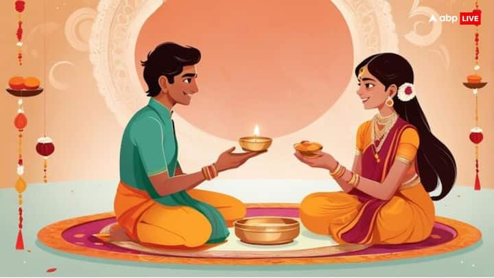 होली भाई दूज के दिन भाई को घर पर भोजन के लिए आमंत्रित करें और फिर आदर सम्मान के साथ कुमकुम का तिलक करें, अक्षत लगाएं और मिठाई खिलाएं. गुलाल लगाएं और फिर आरती उतारकर ईश्वर से भाई-बहन के रिश्तों को मजबूत बनाए रखने और खुशहाली की कामना करें.