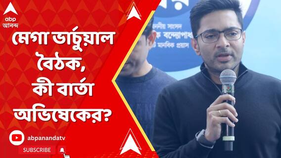 'ভূতুড়ে' ভোটার নিয়ে মেগা ভার্চুয়াল বৈঠক, কী বার্তা অভিষেকের