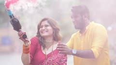 Arti Singh, Dipak Chauhan Share Glimpse Of Their First Holi After Marriage, See Pics