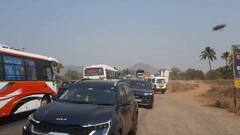 Mumbai Goa Traffic Update: होळीमागून विकेंडवार..मुंबई गोवा महामार्गावर चाकरमानी अडकले, प्रचंड वाहतूककोंडी, वाहनांच्या रांगाच रांगा,Photos