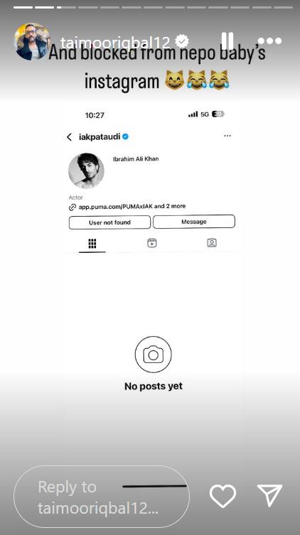 तुम कचरे के गंदे टुकड़े हो...', ट्रोल करने वाले पाकिस्तानी क्रिटिक पर भड़के इब्राहिम अली खान