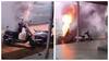 Watch Video: வெளியான கரும்புகை.. எலக்ட்ரிக் பைக்கில் திடீரென பிடித்த தீ... அலறி ஓடிய மக்கள்!
