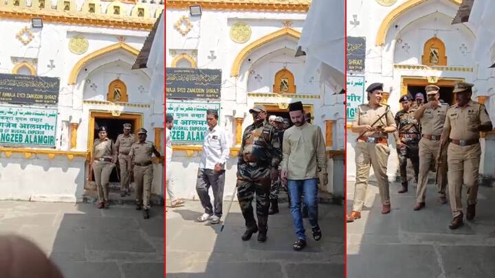 छ. संभाजीनगरमध्ये कबरीच्या ठिकाणी दोन पोलीस अधिकारी आणि 15 कर्मचारी बंदोबस्तात तैनात करण्यात आले असून संबंधित अधिकाऱ्यांनी आज कबर परिसरात व आतमध्ये जाऊन पाहणी केली.