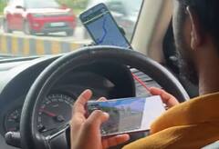 Hyderabad Cab Driver Caught Playing PUBG While Driving, Video Goes Viral