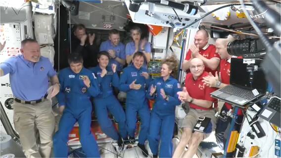 Crew-10 Astronauts Welcomed At International Space Station After Successful Docking