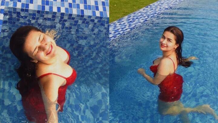 उन्होंने पूल में एंजॉय करते हुए अपने खास मूमेंट की झलक दिखाई. वे कभी पूल में तैरती दिखीं तो कभी पोज देती नजर आईं.