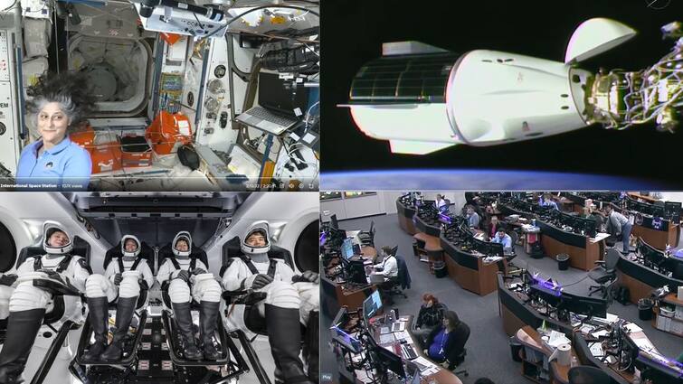 Sunita Williams Return to Earth Latest News NASA Crew to Enter ISS Docking Hatch Opening Sunita Williams: பொட்டி படுக்கையுடன் சுனிதா வில்லியம்ஸ் தயார், விண்வெளியில் முக்கிய பணிகள், பூமி திரும்புவது எப்போது? எப்படி?