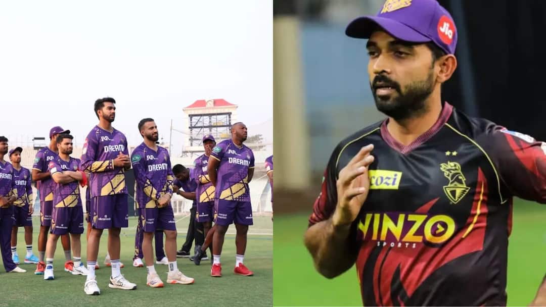 former cricketer harbhajan big claims about kkr coaching staff dwayne bravo different personalities rift in kkr ahead ipl 2025 KKR टीम में सबकुछ ठीक नहीं! हरभजन सिंह का बयान सुनकर हिल जाएंगे आप; कप्तान रहाणे पर भी आई मुसीबत