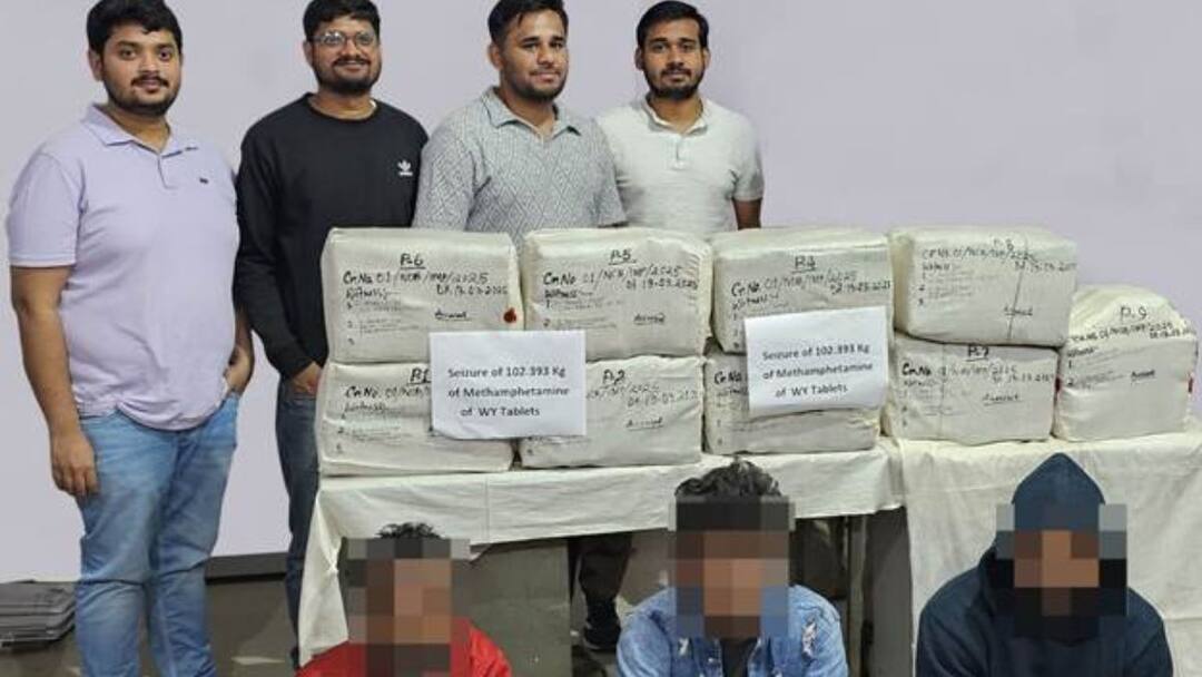 NCB Seizes A Massive Consignment Of Methamphetamine Tablets Worth Rs 88 Crore Amit Shah Congratulation அமித்ஷா பாராட்டு.! ரூ. 88 கோடி மெத்தாம்பேட்டமைன் போதைப்பொருள் பறிமுதல்...