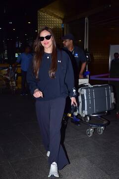 Celebs Spotted: ऑल ब्लैक लुक में ईशा देओल ने दिखाया स्वैग, तो बॉडीफिट टीशर्ट में कूल दिखीं जैकलीन फर्नांडीस, देखें तस्वीरें