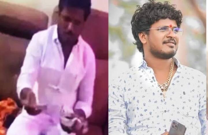 केवळ चारा किंवा सामान पेटवून दिले असे नाही तर अज्ञातांनी खोक्याच्या घरातील महिलेलाही मारहाण केल्याचा प्रकार समोर आला .