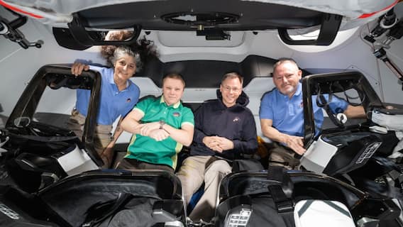 Sunita Williams, Butch Wilmore Return Home. Watch The Heart-Stopping Moments Of Dragon's Entry To Earth