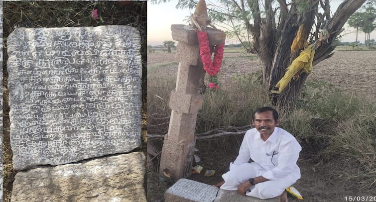 Statue taken from Sivaganga spiritual idol Archaeology tnn மருதா.. மதுரை வீரனா? காவல் தெய்வமாக வணங்கப்படும் இராமநாதபுரம் புடைப்புச் சிற்பம் !