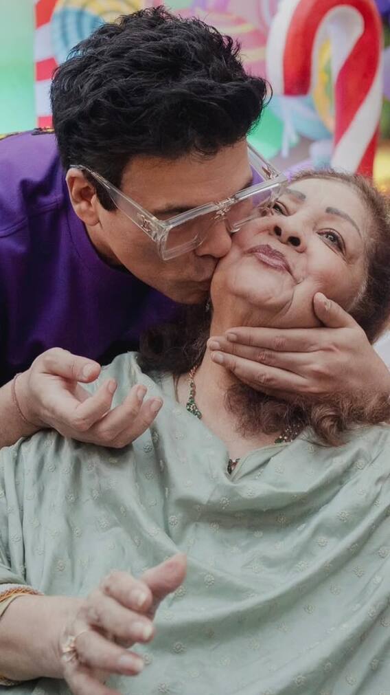 वो मेरी दुनिया हैं, मुझे जमीन से जोड़कर रखती हैं, मां के 82वें बर्थडे पर करण जौहर का पोस्ट