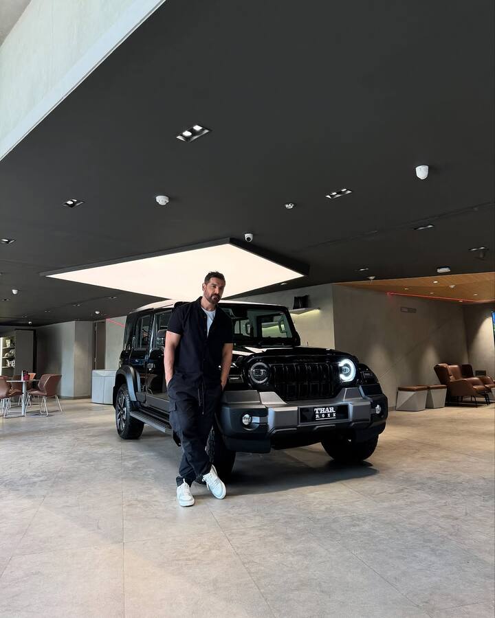 John took a close look at both the car’s exterior and interior while interacting with the staff.