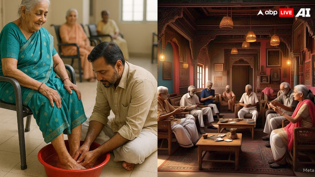 गुजरात के इस शख्स ने बेसहारा बुजुर्गों के लिए बेच दिया अपना बंगला, मामला जानकर यूजर्स की आंखों में आ गए आंसू Piyush Mansukh of Junagadh sold his bungalow worth Rs 1 crore and started an old age home for elderly goes viral गुजरात के इस शख्स ने बेसहारा बुजुर्गों के लिए बेच दिया अपना बंगला, मामला जानकर यूजर्स की आंखों में आ गए आंसू