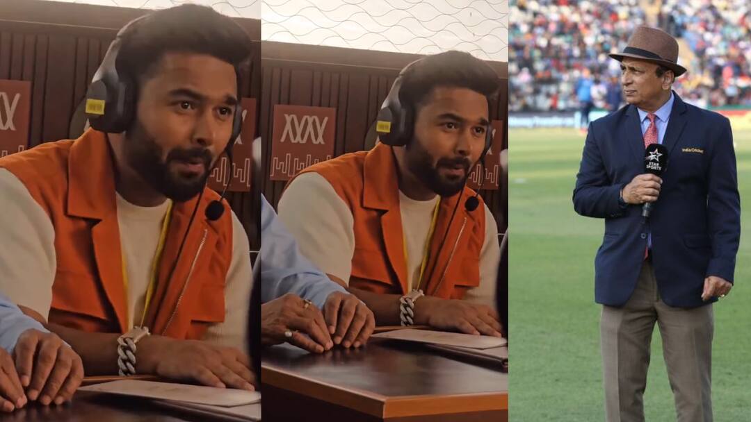 Rishabh Pant: சேட்டை பிடிச்ச பையன் சார்.. கவாஸ்கரை பங்கம் பண்ணிய ரிஷப் பண்ட்.. நீங்களே பாருங்க