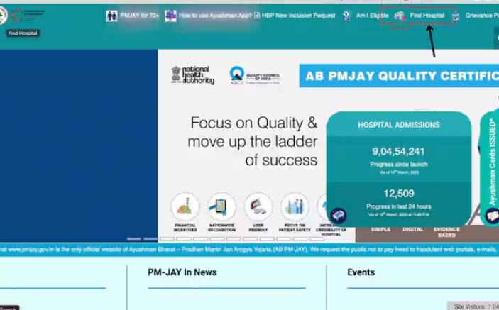 ਤੁਹਾਡੇ ਸ਼ਹਿਰ ਦੇ ਕਿਹੜੇ ਨਿੱਜੀ ਹਸਪਤਾਲ ਵਿੱਚ ਤੁਸੀਂ ਆਯੁਸ਼ਮਾਨ ਯੋਜਨਾ ਤਹਿਤ ਮੁਫ਼ਤ ਇਲਾਜ ਕਰਵਾ ਸਕਦੇ ਹੋ? ਤੁਸੀਂ ਘਰ ਬੈਠੇ ਹੀ ਇਹ ਜਾਣ ਸਕਦੇ ਹੋ। ਤੁਸੀਂ ਇਹ ਜਾਣਕਾਰੀ ਸਿਰਫ਼ ਔਨਲਾਈਨ ਹੀ ਪ੍ਰਾਪਤ ਕਰ ਸਕਦੇ ਹੋ।