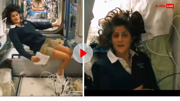 How do astronauts sleep in space station Sunita Williams answered this by making demo video watch Watch: स्पेस में कैसे सोते हैं एस्ट्रोनॉट्स, खुद सुनीता विलियम्स ने वीडियो बनाकर दिया इसका जवाब 