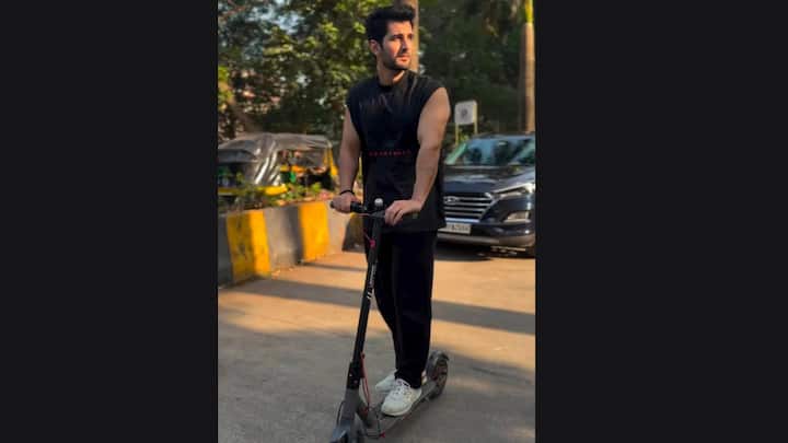 Aditya Seal - Adult EVO Scooter: Actor Aditya Seal have been spotted riding adult EVO scooters, an innovative and efficient way to travel short distances in the vicinity where he lives. These electric scooters are lightweight, easy to maneuver, and help reduce urban pollution, making them a perfect alternative to traditional vehicles.   (Image Source: Special Arrangement)