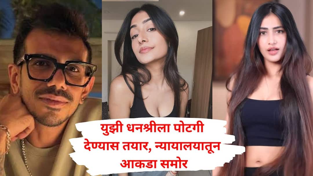 तब्बल 60 कोटींची चर्चा रंगली, पण युझीने धनश्रीला किती कोटी पोटगी दिली? अखेर कोर्टातून आकडा समोर आला! Yuzvendra Chahal to pay alimony to Dhanashree Verma talks of Rs 60 crores finally the figure came out from the court marathi news तब्बल 60 कोटींची चर्चा रंगली, पण युझीने धनश्रीला किती कोटी पोटगी दिली? अखेर कोर्टातून आकडा समोर आला!