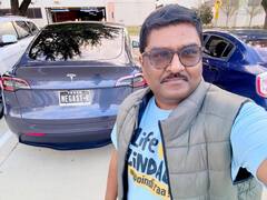 Megastar Chiranjeevi: టెస్లా కారుకు 'మెగాస్టార్'... టెక్సాస్‌లో చిరు వీరాభిమాని డాక్టర్ ఇస్మాయిల్ పెనుకొండ రేర్ ఫీట్