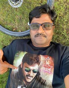 Megastar Chiranjeevi: టెస్లా కారుకు 'మెగాస్టార్'... టెక్సాస్‌లో చిరు వీరాభిమాని డాక్టర్ ఇస్మాయిల్ పెనుకొండ రేర్ ఫీట్