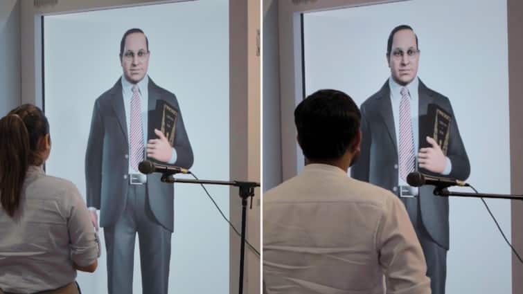 Have A Question On Constitution? Dr BR Ambedkar's Hologram Is Here To Answer