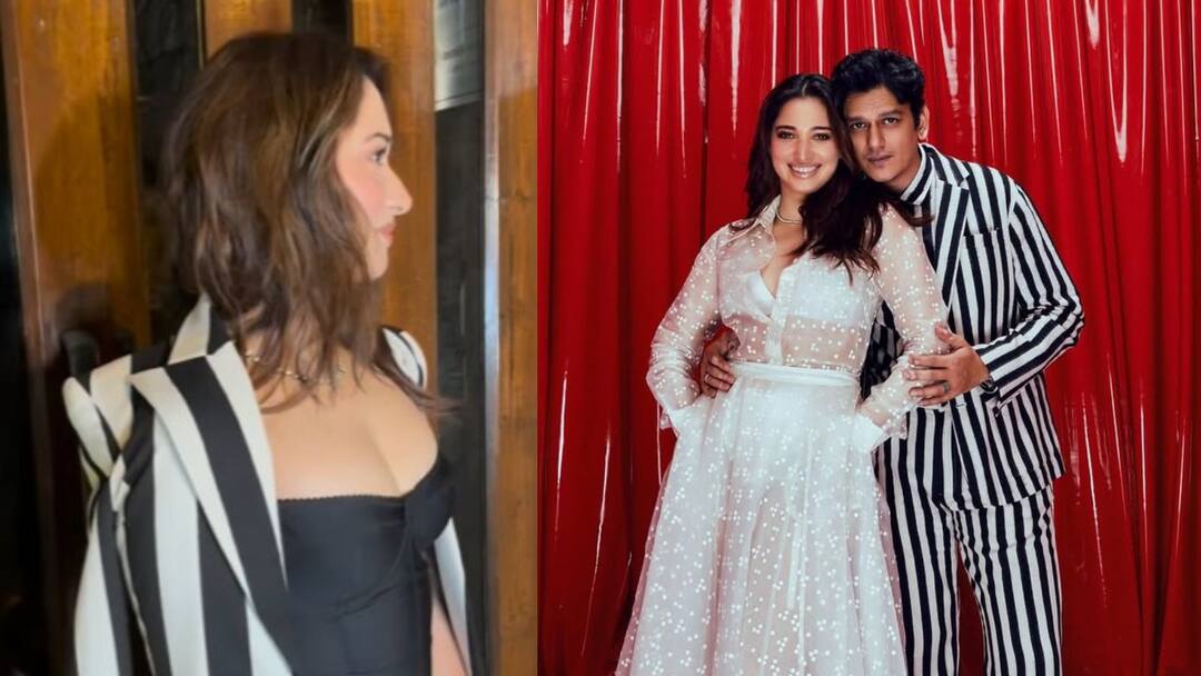 Tamannaah Bhatia and Vijay Varma: বিচ্ছেদের পরেও বিজয়ের ব্লেজার পরে পার্টিতে তমন্না? সত্যিটা কী? Tamannaah Bhatia wore Vijay Varmas blazer in a birthday party entertainment News Bollywood Tamannaah Bhatia and Vijay Varma: বিচ্ছেদের পরেও বিজয়ের ব্লেজার পরে পার্টিতে তমন্না? সত্যিটা কী?