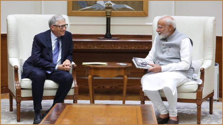 PM Modi and Bill Gates Hail Each Other as They Had a Meeting To Discuss Various Matters Modi Bill Gates Meet: பிரதமர் மோடி, பில் கேட்ஸ் ஒருவருக்கொருவர் புகழாரம்.. சந்திப்பில் என்ன பேசினார்கள் தெரியுமா.?