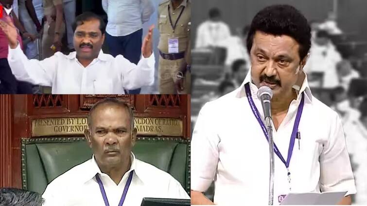 Cm Stalin Request To Speaker Appavu Take Action Against TVK MLA Velmurugan எம்.எல்.ஏ வேல்முருகன் மீது நடவடிக்கை எடுக்கச் சொன்ன முதல்வர் ஸ்டாலின்.! டென்சனான சபாநாயகர்...