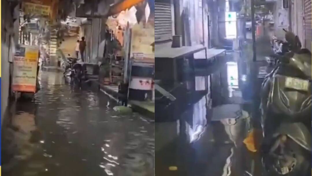 दिल्ली के वेस्ट विनोद नगर में सीवर ओवरफ्लो होने पर AAP का BJP पर तंज, 'नाव लेकर उतरें...' delhi sewer water overflow in patparganj aam aadmi party questions bjp government ann दिल्ली के वेस्ट विनोद नगर में सीवर ओवरफ्लो होने पर AAP का BJP पर तंज, 'नाव लेकर उतरें...'