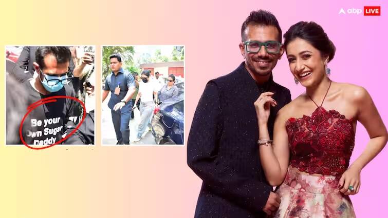 yuzvendra-chahal-taunted-dhanashree-after-divorce-wrote-be-your-own-sugar-daddy-on-his-tshirt Yuzvendra Divorce: છૂટાછેડા બાદ યુઝવેન્દ્ર ચહલે ધનશ્રીને માર્યો ટોણો, 5 કરોડના ભરણપોષણને કહી દીધી ખટકે તેવી વાત