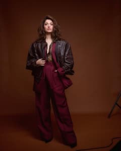 Tamannaah Bhatia’s Edgy Pantsuit And Bomber Jacket Is The Ultimate Fashion Inspo, See Pics