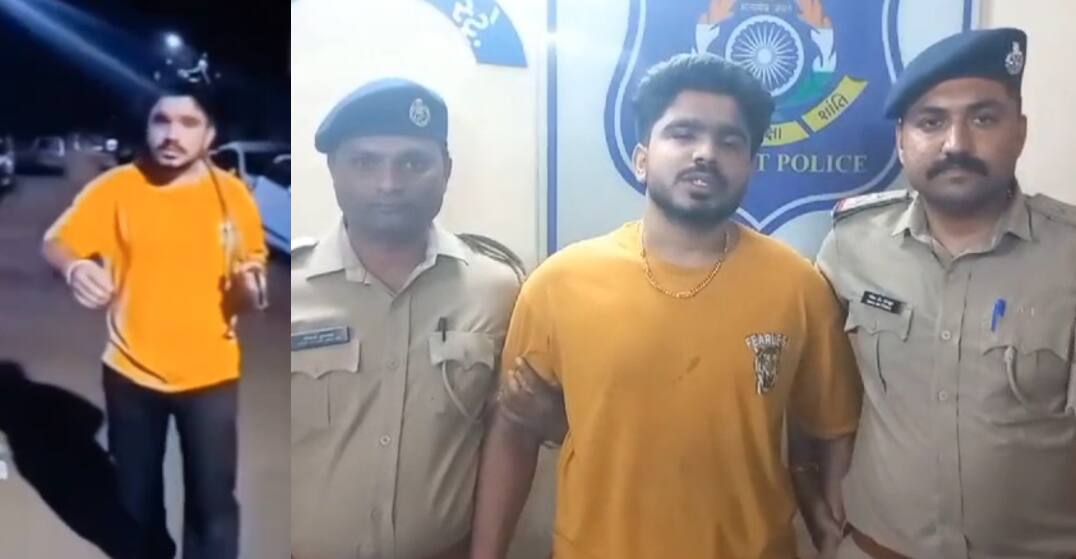 Vadodara Youth Arrested for Cutting Cake with Sword While Making Reel રીલના કીડાઓ સાવધાન, રોલા પાડવા ભારે પડશે! વડોદરામાં તલવારથી કેક કાપતા થઈ જેલ
