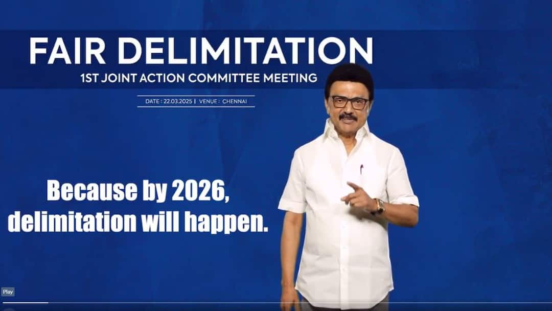 CM Stalin: இது ஆரம்பம் தான்..! அபாய ஒலி, தொகுதி மறுசீரமைப்பு விவகாரம், முதலமைச்சர் ஸ்டாலின் அதிரடி CM stalin on delimitation meeting welcoming 7 states cms for tomorrow meeting request fair delimitation CM Stalin: இது ஆரம்பம் தான்..! அபாய ஒலி, தொகுதி மறுசீரமைப்பு விவகாரம், முதலமைச்சர் ஸ்டாலின் அதிரடி