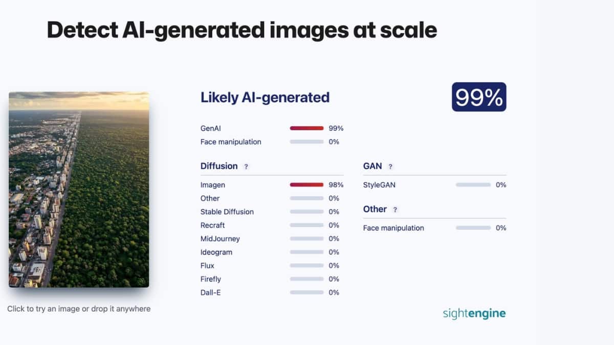 Fact Check: Don't Fall For This Image! The Beautiful 'Brazil' Landscape Next To Amazon Rainforest Is Not Real