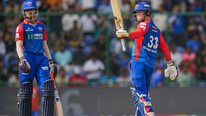 McGark scored an unbeaten century while batting. He hit 10 sixes and 9 fours during this innings.