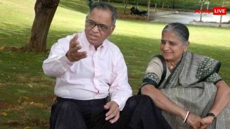 Sudha Murthy gave the first reaction on Narayan Murthy 70 hours work statement 'यूं ही इंफोसिस ने नहीं हासिल किया यह मुकाम...' नारायण मूर्ति के '70 घंटे काम' वाले बयान पर सुधा मूर्ति ने दिया अपना रिएक्शन