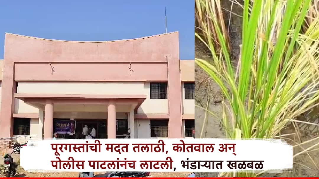 मोठी बातमी: तलाठी, कोतवाल अन् पोलीस पाटलांनी पूरग्रस्तांना मिळालेल्या आर्थिक मदतीचे पैसे हडपले, भंडाऱ्यातील खळबळजनक घटना BhandaraTalathi Kotwal and Police Patil Embezzled Flood Relief Funds in Bhandara Shocking Incident in Tumsar मोठी बातमी: तलाठी, कोतवाल अन् पोलीस पाटलांनी पूरग्रस्तांना मिळालेल्या आर्थिक मदतीचे पैसे हडपले, भंडाऱ्यातील खळबळजनक घटना