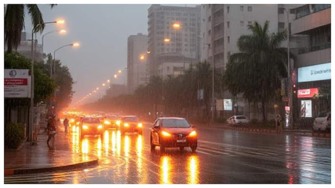 Telangana Weather Update: ఆదివారం హైదరాబాద్లో వాతావరణం ఎలా ఉంటుంది? ఐపీఎల్ మ్యాచ్కు ఆటంకం తప్పదా? Telangana Weather update on sunday thunderstorms rains in hyderabad Telangana Weather Update: ఆదివారం హైదరాబాద్లో వాతావరణం ఎలా ఉంటుంది? ఐపీఎల్ మ్యాచ్కు ఆటంకం తప్పదా?