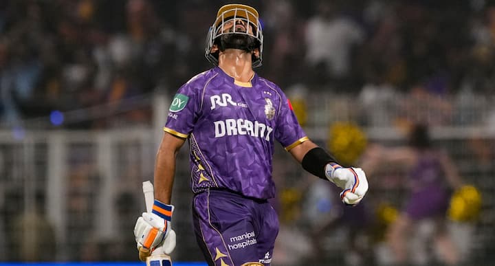 Rahane's captaincy journey in IPL spans: Rising Pune Supergiants (1 match), Rajasthan Royals (24 matches), Kolkata Knight Riders (ongoing).