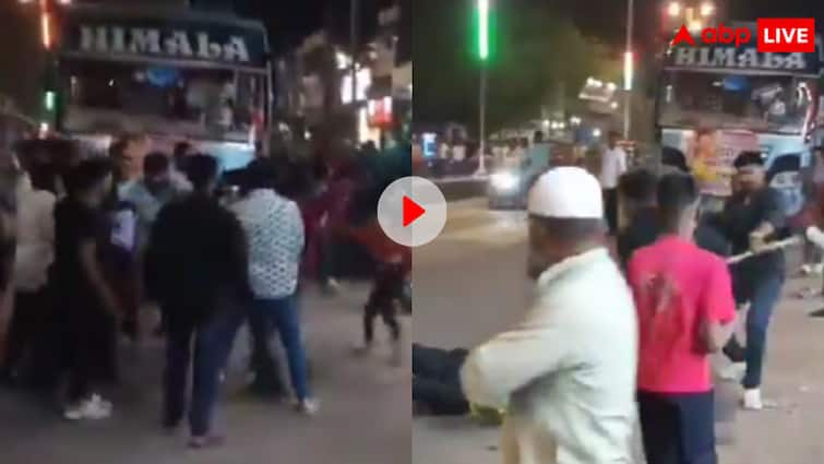 बागपत के चाट युद्ध की तरह संतरे को लेकर संभल में भी हो गया दंगल, कुटाई का वीडियो वायरल